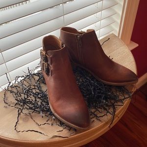 Frye Ray Moto Shootie Boots (size 7.5) with original box.